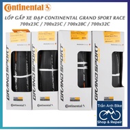 Continental Grand Sport Race Folding Bicycle Tire 700x23C/ 700x25C / 700x28C / 700x32C - 1 Piece