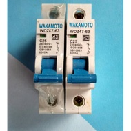 25A wakamoto electric MCB