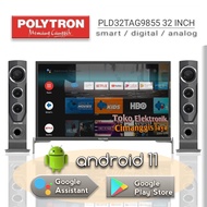 android smart tv led Polytron 32 inch cinemax