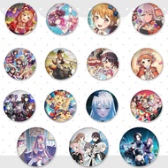 B-Bang D-Dream Ave Mujica Cartoon Badges Tinplate Soft Button Pin Brooch Metal Badge Custom Jewelry 
