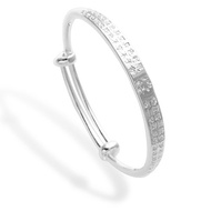 【童樂繪金飾】兒童純銀手鐲手環 心經 (彌月銀飾 滿月禮 足銀)