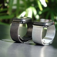 金屬Apple Watch 9米蘭錶帶/快速配戴/免工具調整手圍/第二代米蘭