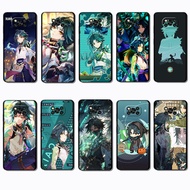 for Xiaomi Poco X3 GT X3 NFC X5 Pro C31 C40 C55 C65 NF18 xiao genshin impact Black Border TPU Phone 