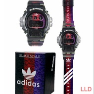 tali jam ♙Adidas G-shock BLACK SCVLE GreatA DW6900 Jam tangan..♥