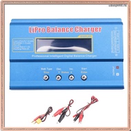 [Q B T C] Battery Smart Charger Metal Battery Charger for  B6 80W Lipo Battery Charger+ Lipo NiMh Li
