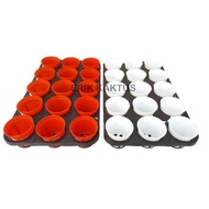 Round Pot Tray + 8cm Pot