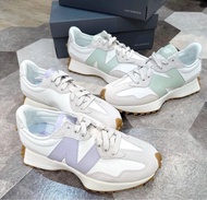 New balance 327  白紫色💜 白綠色