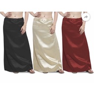 Satin Petticoat for Saree | Ready Stock | 1 Piece = $13 | Choose Your Colour | Check Colour Before O