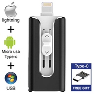 OTG Usb Flash Drive 8GB 16GB 32GB 64GB 128GB Pen drive storage memory stick For iphone 8 7 Plus 6 6s