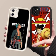 HK-34 Luffy One Piece Shockproof Casing for Black and White Silicone VIVO Y55 Y22 Y22s Y33E Y15a Y55