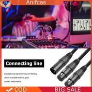 50cm 3Pin XLR Male To Dual XLR Female Y-Splitter Cable 1 Male To 2 Female XLR Y Splitter Mic Audio C