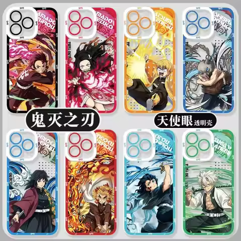 Anime Demon Slayers Phone Case For Honor X9A X9B X7B X8B 90 Lite Nova 5T 3i Huawei P30 Pro Cover Sil