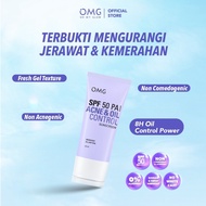 OMG Spf 50 PA Acne & Oil Control Sunscreen 25ml - Sunscreen