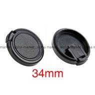 Front Lens Cap FilterRing Size 34mm 34 mm Fujian CCTV TV 35mm f1.7 f 1.7 Black