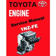 TOYOTA ENGINE 1NZ-FE 1NZFE 1.5L SERVICE REPAIR WORKSHOP MANUAL - VIOS YARIS COROLLA AURIS GEELY GREA