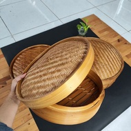 Klakat Dimsum 40 cm - Bamboo Dimsum Klakat - Bamboo Dimsum Steamer - Bamboo Steamer - Bamboo Dimsum 
