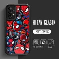 Y-6 Spider-Man Silicone Casing for Samsung S25 Ultra S21 M15 A55 S24 FE 5G Case