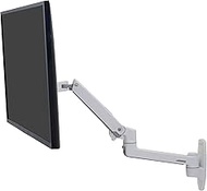 Ergotron – LX Single Monitor Arm, VESA Wall Mount – for Monitors Up to 34 Inches, 7 to 25 lbs – Whit
