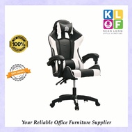 KLOF Gaming Chair / Kerusi Gaming / Adjustable Gaming Chair / Massage Gaming Chair