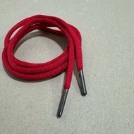 Premium round hoodie strap aglet metal black nikle