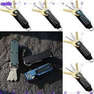 WATTLE Key Organizer, Metal Holds 2-6 Keys Keys Fob with Clip,  Multi-function Modern with Screwdriv