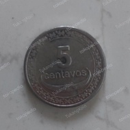 Uang Koin Timor Leste 5 Centavos - East Timor