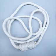 Iyengar Yoga Wall Rope Professional Auxiliary Rope Inverted Lanyard Hook Cotton Aerial Yoga Hammock 