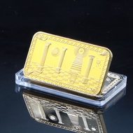 Masturbation Commemorative Coins Brotherhood Gold Nugget Collection Lucky Gold Coins Commemorative C