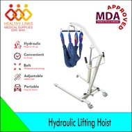 [MDA Approved] Manual Hydraulic Lifting Hoist Sling Elevator Lifter Wheelchair Transfer Patient