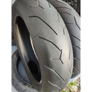 Rosso 2 120/70/17&amp;160/60/17 used tyre