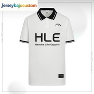 Esports Team Jersey [HLE] Peanut 10th Anniversary Uniform Polo Shirt. 2025 HLE Authentic JERSEY,Late