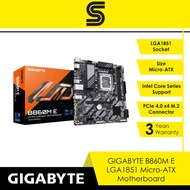 GIGABYTE B860M E LGA1851 Micro-ATX Motherboard