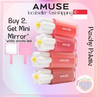 [AMUSE - INSTOCK SG] AMUSE Dew Tint 4g - Lip stain, Glossy, Hydrating. Long-lasting