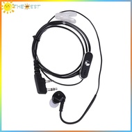 ❉THEBEST❉ 2Pin Sports Earpiece Headset Black Earpiece Headset for BAOFENG Retevis Radios H