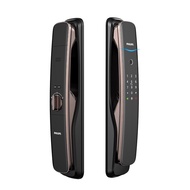 【Philips 飛利浦】702E 五合一推拉式聯網電子鎖(指紋│卡片│密碼│鑰匙│WiFi/含安裝)