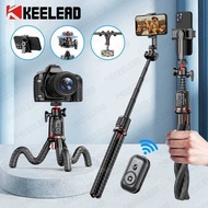 Wireless Bluetooth Selfie Stick Smartphone Gopro Tripod DSLR Camera with Octopus Legs for Hwei