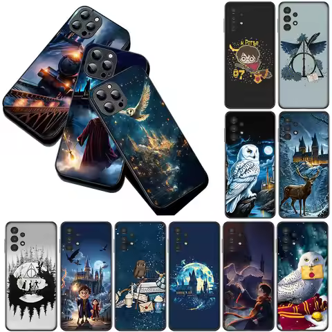 Casing for Apple iPhone 12 13 Pro Max Mini ProMax X XR 17E 13Mini Phone Case Poster Harries Wand Owl