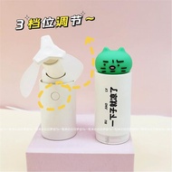 Focus Green Cat Mini Summer Cool Handheld Fan Hanging Neck Fan Portable Cute usb Charging Fan Gift