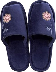 OKA Etoffe Twa Slippers, Navy, Up to Approx. 9.4 Inches (24 cm)