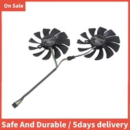New 1 Pair Graphics Card Fan 85Mm Ha9010H12F-Z 4Pin Cooler Fan Replacement For  Gtx 1060 Oc 6G Gtx 9