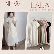 Emmi Dress Long Dress Waist Length Closed Back