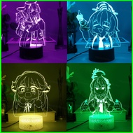 Blue Archive Night Light Anime 3d Lamp Remote LED Charging USB Lighting Project MX Collection Home D