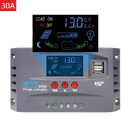 COD KIRIM CEPAT HXC Solar Charge Controller MPPT 2 USB Automatic Identify 12V/24V / Controller Otoma