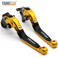 For YAMAHA YZF R15M R15 V4 2022-2024 Motorcycle Adjustable CNC aluminium Brake Clutch Levers Folding