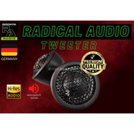 DOME ALUMINIUM TWEETER RADICAL AUDIO RA-25T 25MM