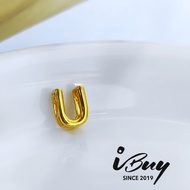 IBUY 916 Gold U Alphabet Charm 22k (916)