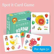 Spot It Classic Card Game Pair Matching Game Travel Game for Kids 3 Years Old