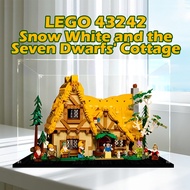 Lego Transparent Acrylic Display Box For Lego 43242 Snow White and the Seven Dwarfs' Cottage Popmart