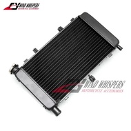 Motorcycle aluminum Cooling Water Tank Radiator Cooler For Yamaha FZ600 FZ6 FZ6N FZ6S 2004-2010