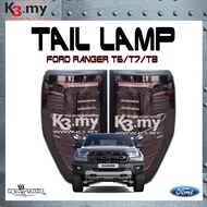 Ford Ranger T6/T7/T8, Wildtrack, Raptor 2012-2018 -V5 Full LED Tail Lights 4X4 Tail Lamp Lampu Belakang